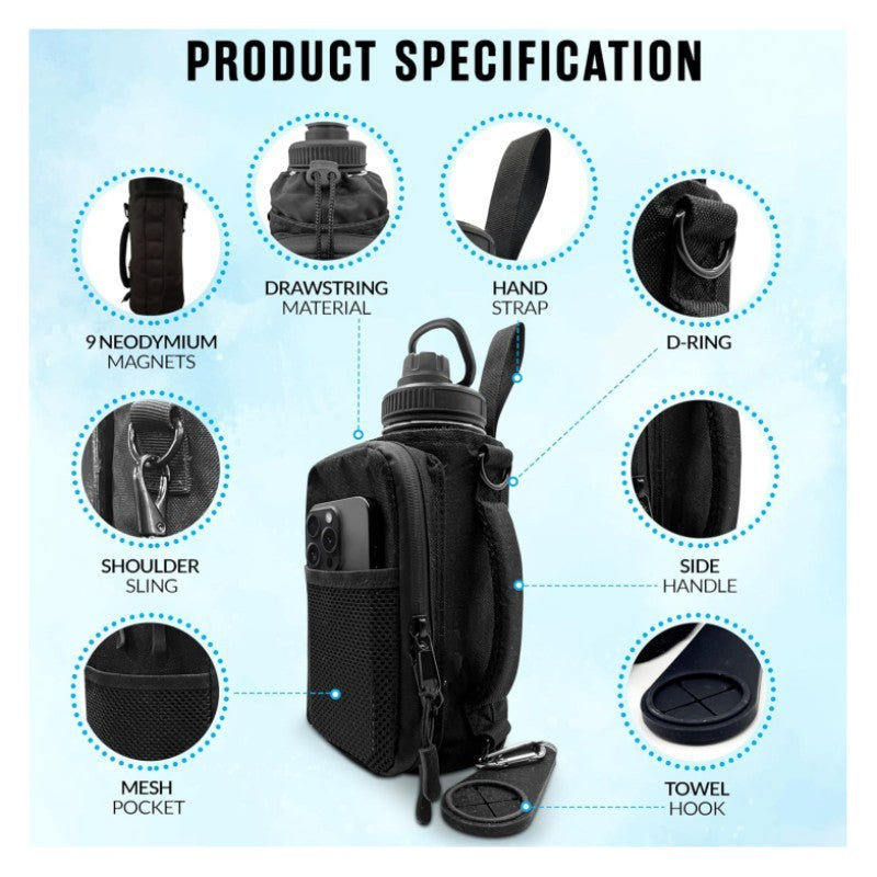 Gym Outdoor Sports Kettle Sac Messenger Homme multifonctionnel