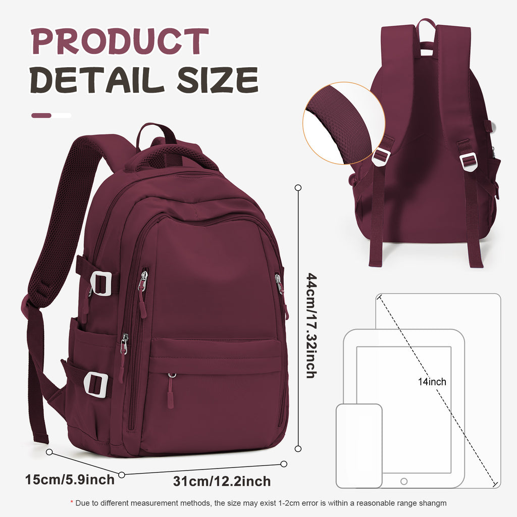 Sac à dos simple en nylon polyvalent