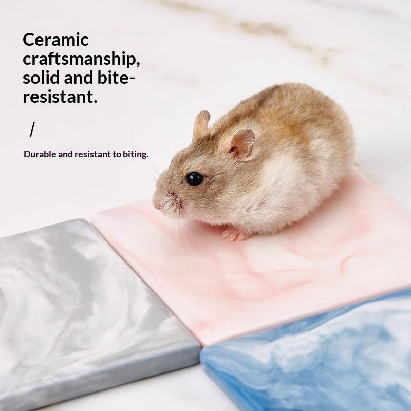 Matelas de refroidissement en céramique hamster