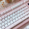 OEM personnalisé Peripheral Keycaps for Love-themed Devices Sublimation 5 faces PBT Materi