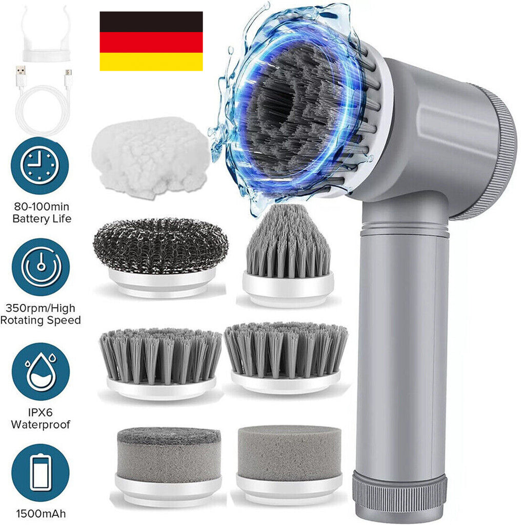 Brosse de nettoyage électrique rechargeable sans fil Spin Scrubber Turbo Scrub Cleaner