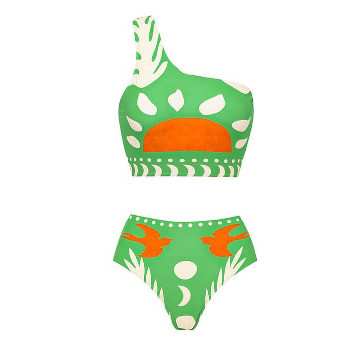 Maillot de bain imprimé pour femmes