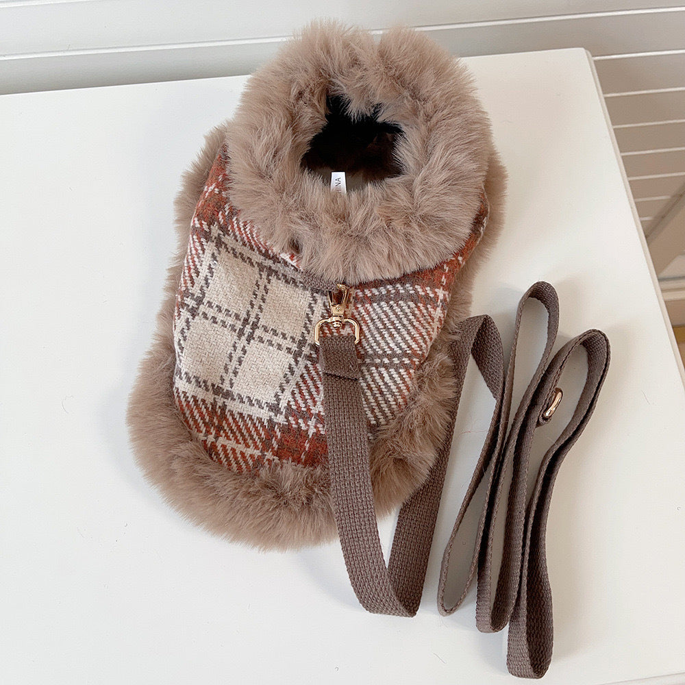 Jupe souple compatible avec la laisse du chien