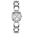 Montre Quartz carré rétro pour femmes