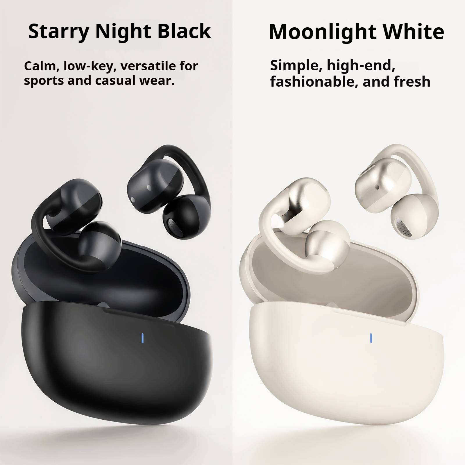 KP-124 Casques Bluetooth sans fil à clips d'oreilles sans fil de la meilleure vente
