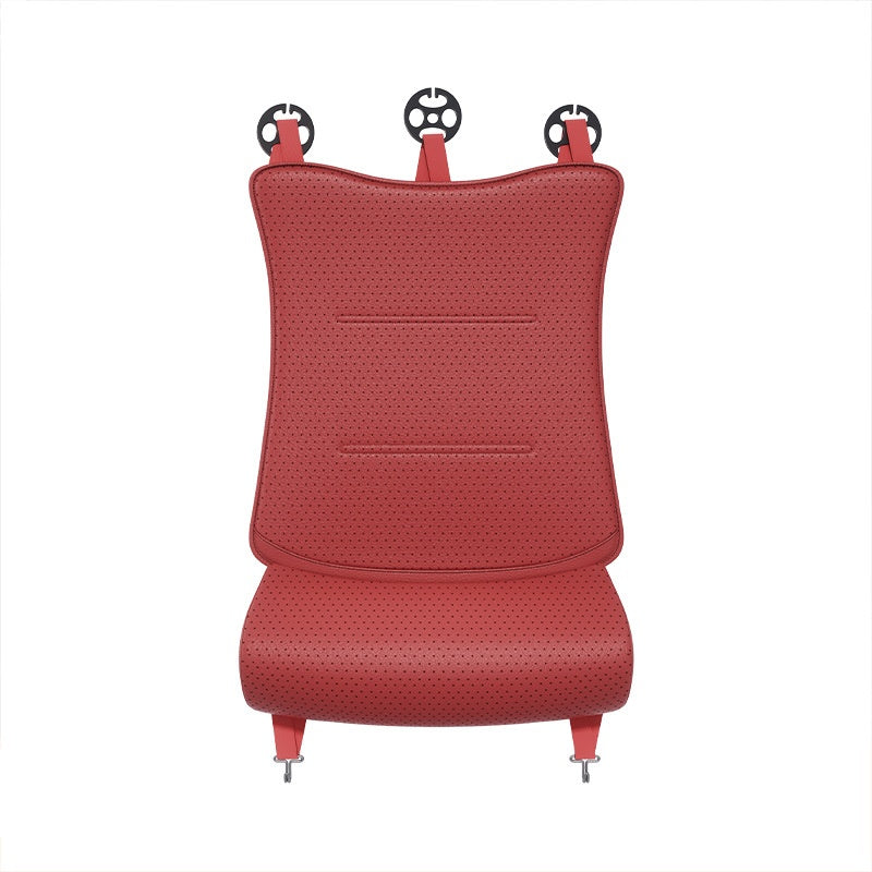 Coussin d'extension de siège de voiture avec repose-jambes intégré en latex