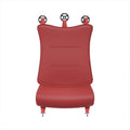Coussin d'extension de siège de voiture avec repose-jambes intégré en latex