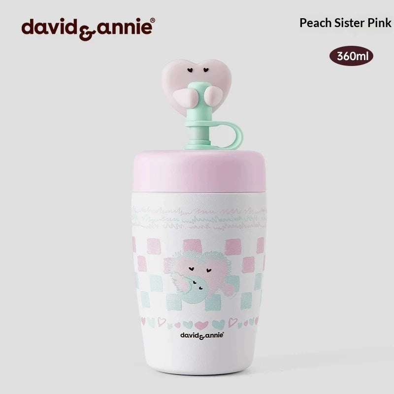 Coupe en eau froide isolée à la paille Grande capacité parfaite pour les filles en route