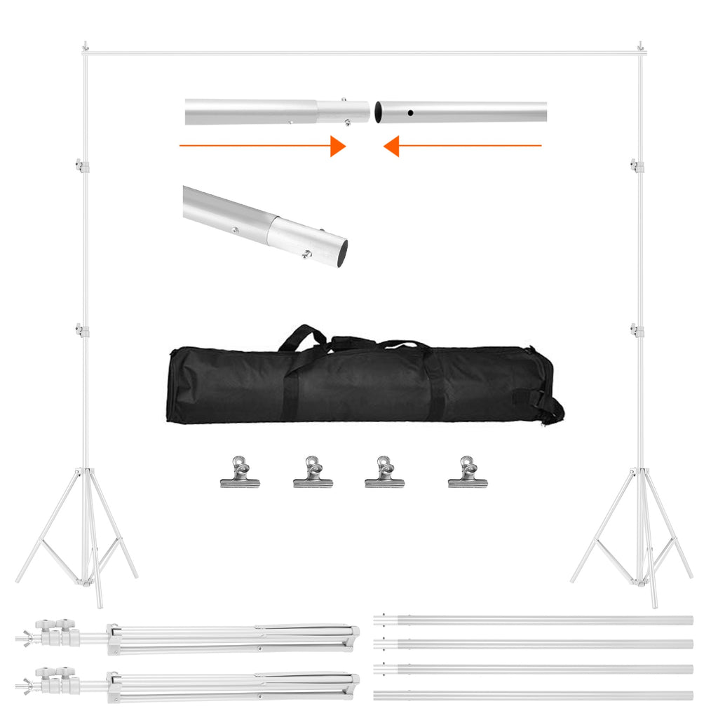 1Pc 6.5 Plus 10ft Photo Video Studio Backdrop Backdrop Support photo de poids lourd réglable