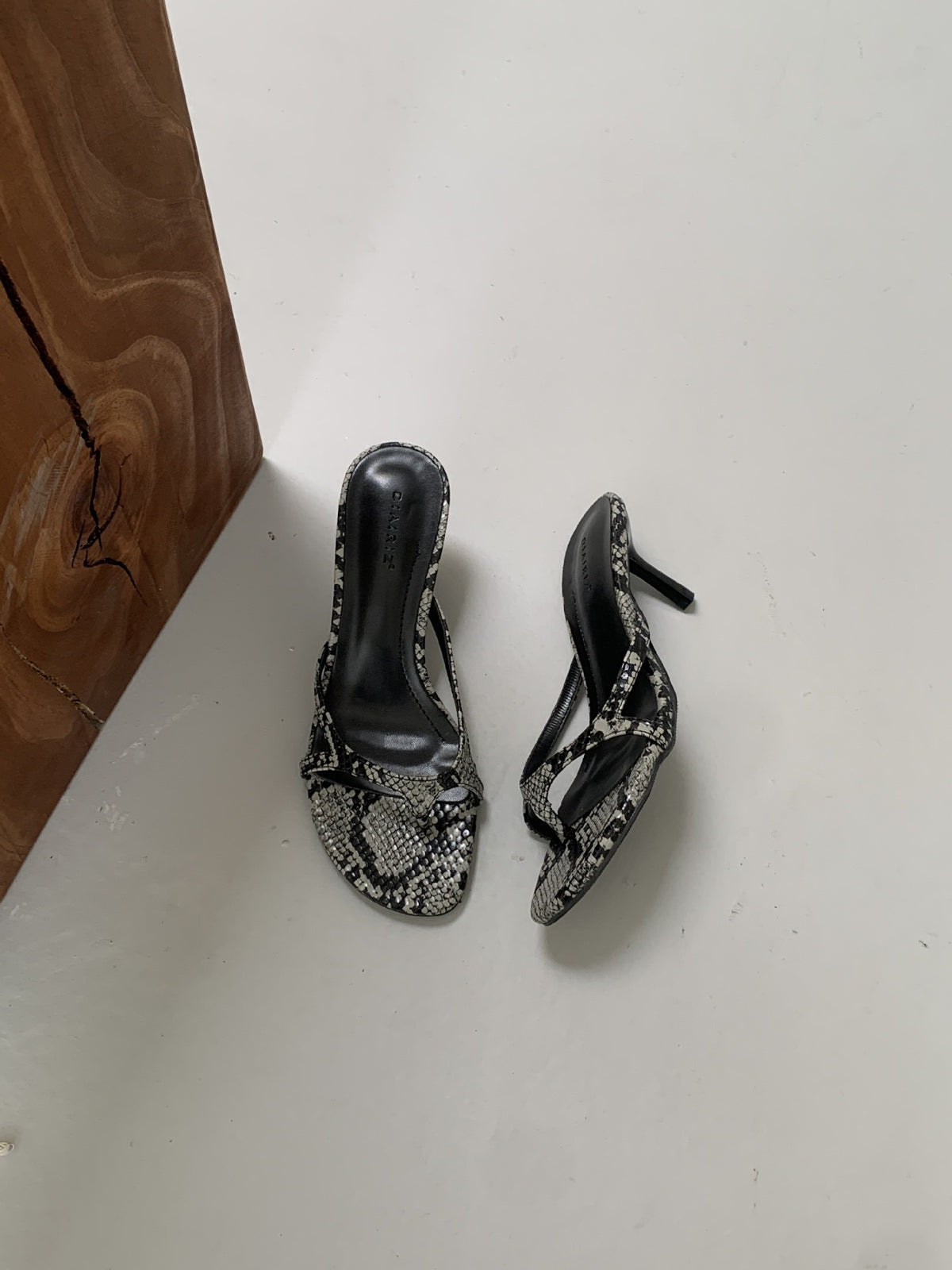 Toe Clip style français Élégantes Sandales à talons hauts
