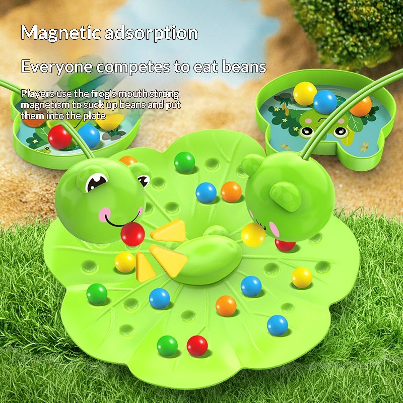 Jouet magnétique Grenouille Manger Haricots Éducation Jouet de jeu