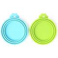 Aliments pour animaux de compagnie peuvent couvrir silicone can lids pour chiens et chats