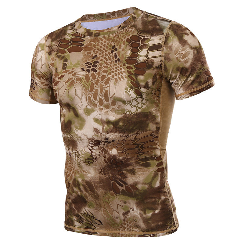 T-shirt casual à col d'équipage pour hommes