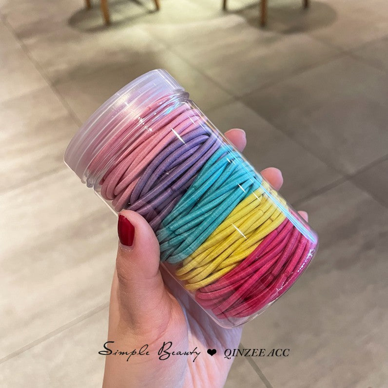 Factory Ventes directes Coréenne Candy petite bande de caoutchouc cas haute élastique en cuir R