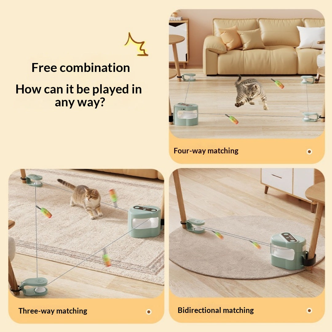 Jouet électrique interactif pour chat