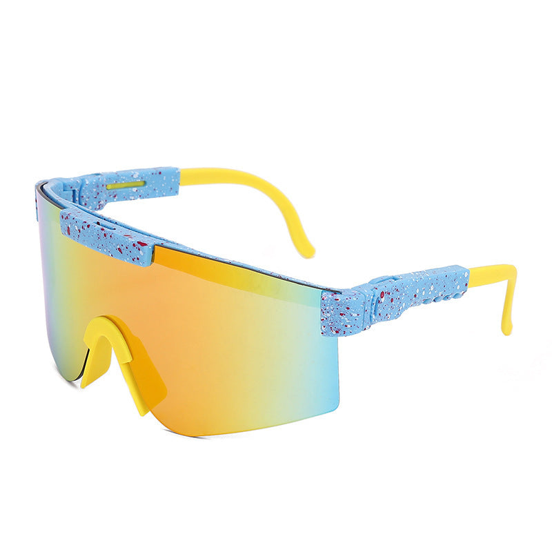 Vélo Sports de plein air Lunettes de soleil Revêtement coloré