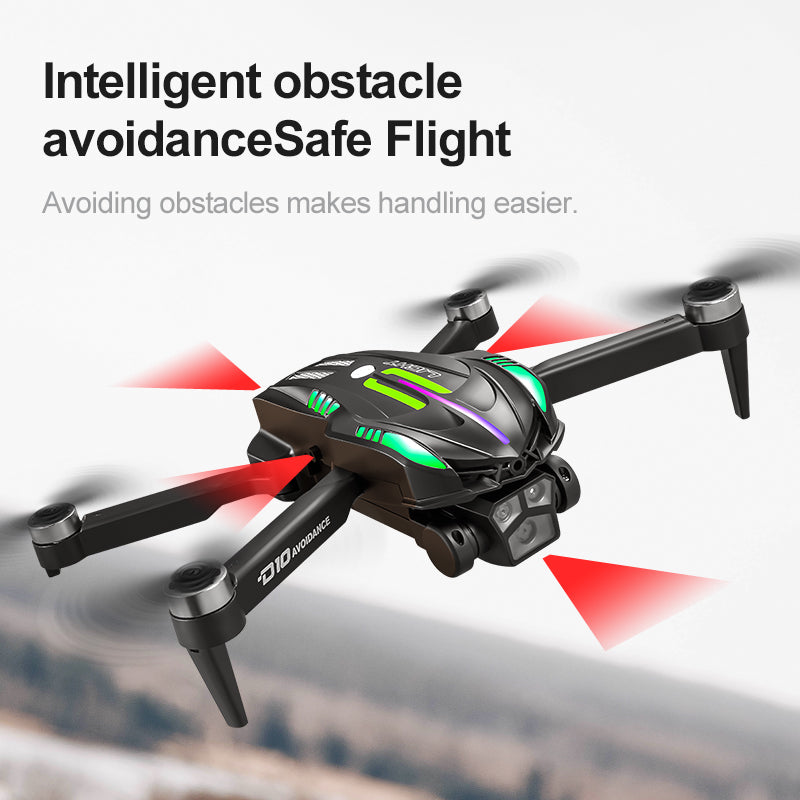 D10 Drone électrique simple noir