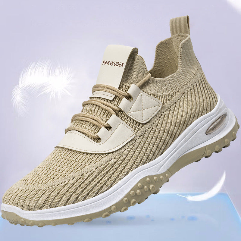 Flyknit Respirant Low Top Sports Outdoor Casual Running Tourisme Chaussures plates