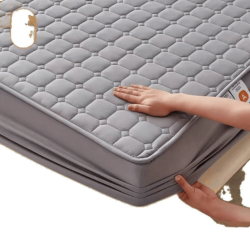 Épaisseur anti-poussière Non-dérapant Four Seasons Universal Quilted Fitted Sheet