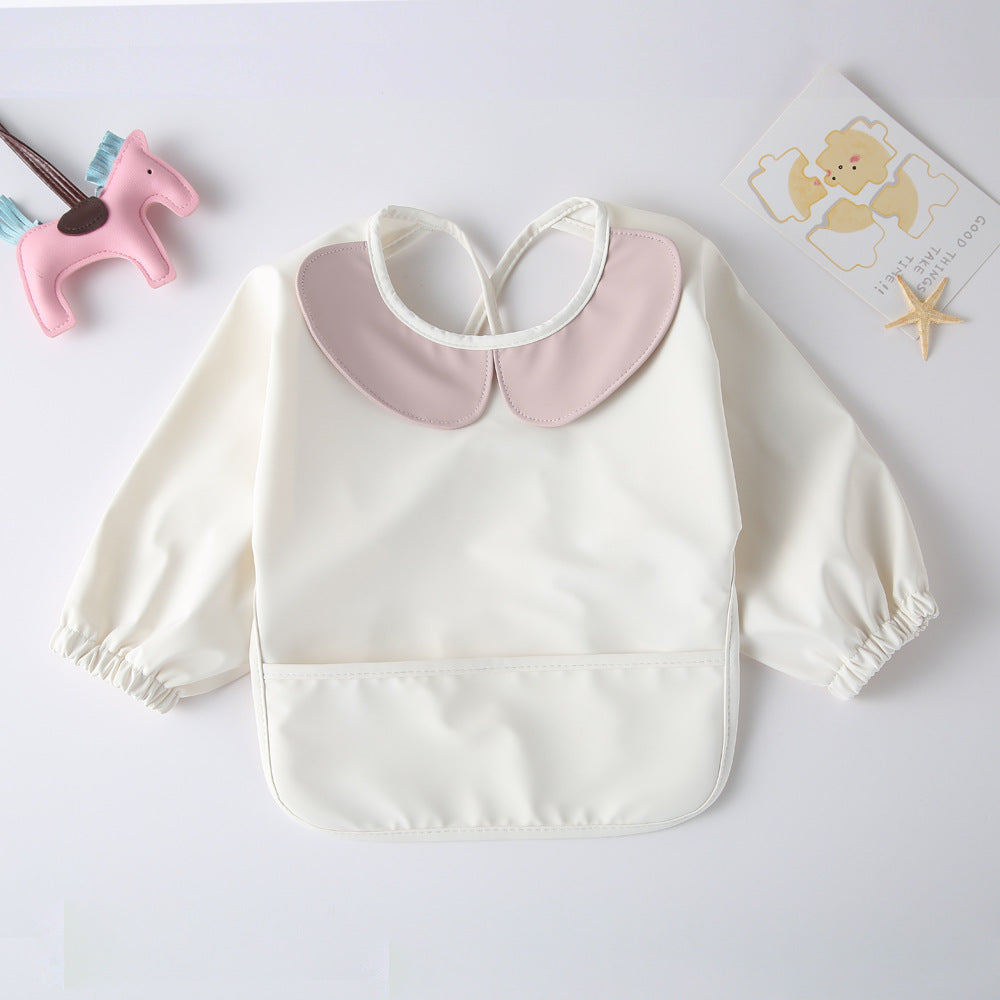 Bébé Bib à manches longues imperméable