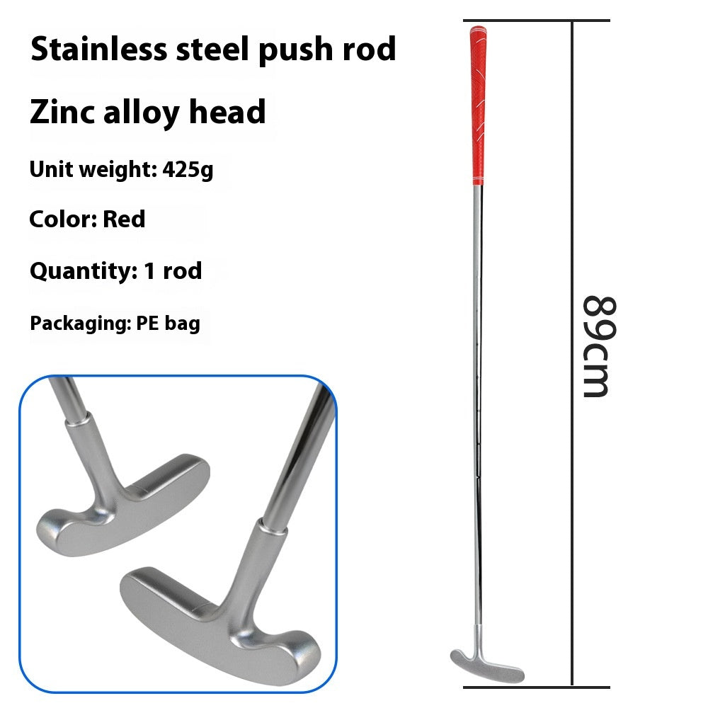 Golf Putting Rod Acier inoxydable Club Manche double face partagée