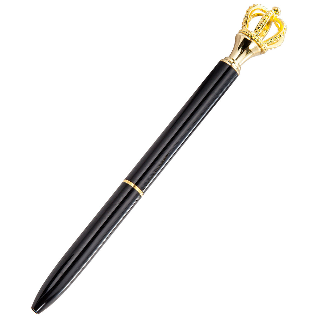 Crown Band Diamond Metal Ballpoint Pen Scepter Metal Pen Mode Pen