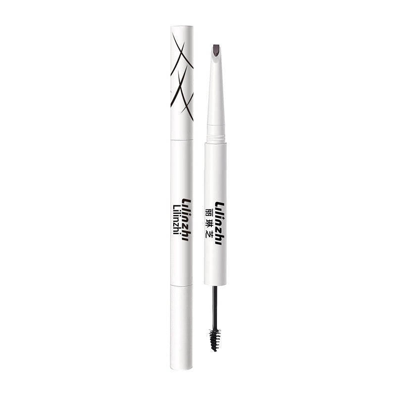 Crayon à sourcils 3D à double extrémité pour un look Wispy naturel et bien défini