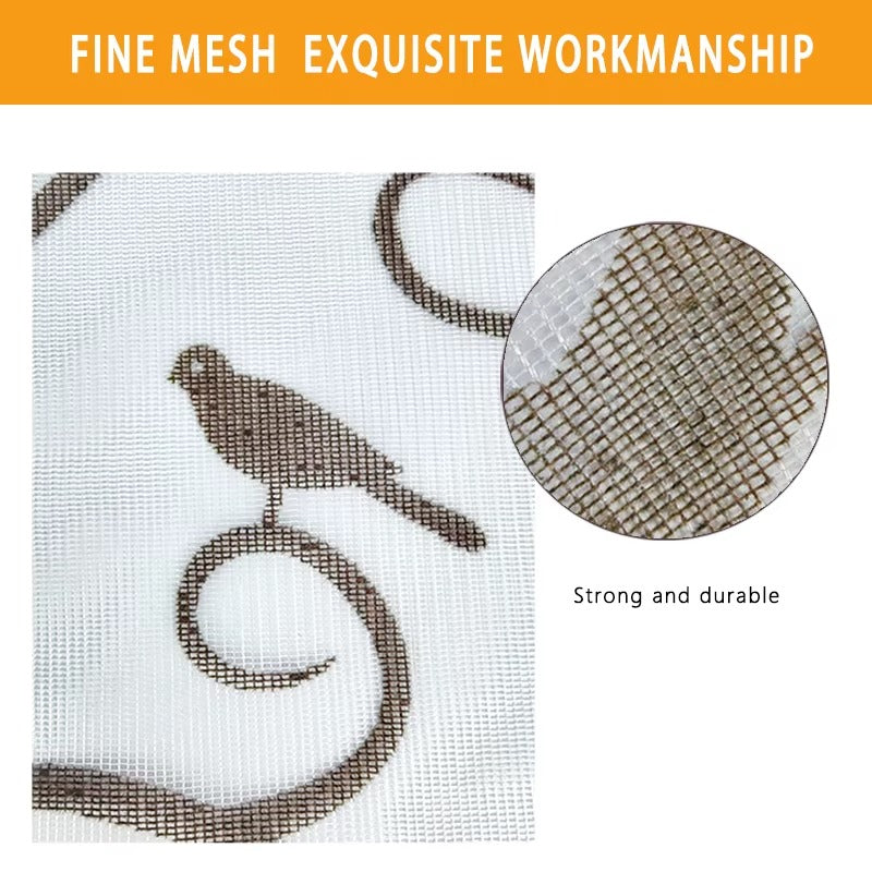 Porte d'écran magnétique 1PC - Fait avec la fibre de polyester verrouillée 3D design à motif