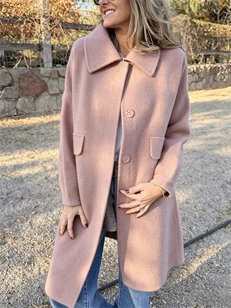 Veste de laine casual pour femmes