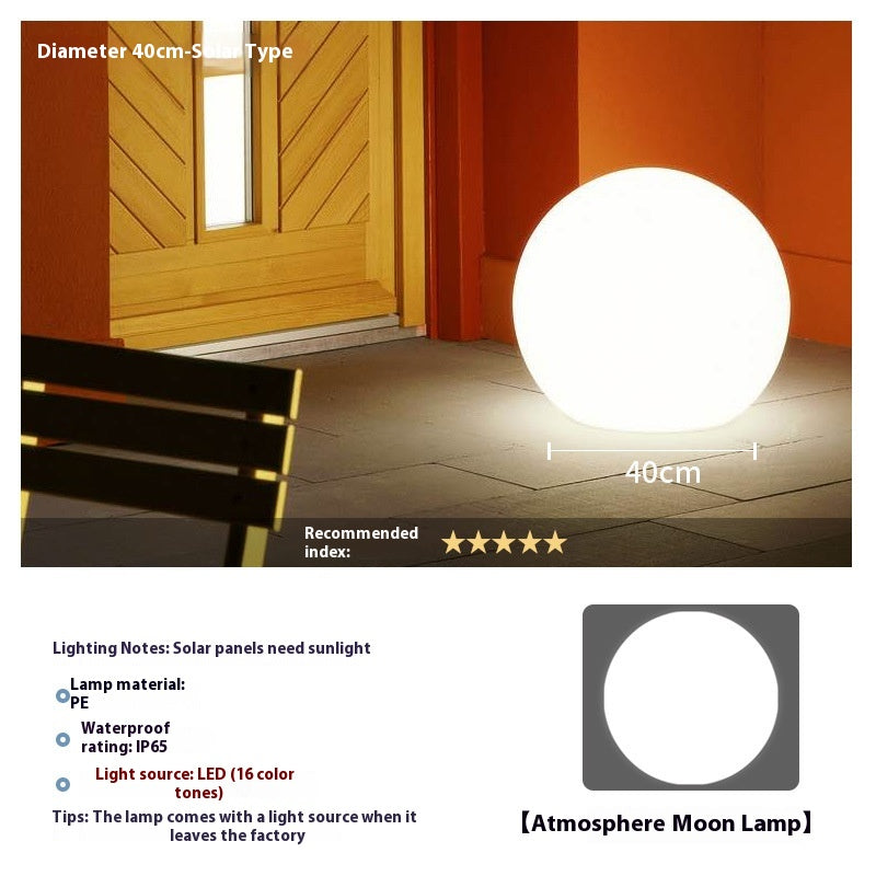 Lampe extérieure de jardin solaire lumière paysage jardin pelouse