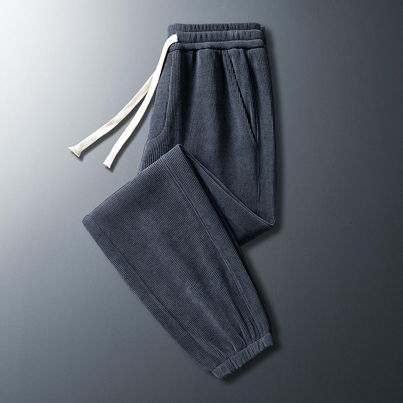 Pantalons sanitaires en peluche pour hommes