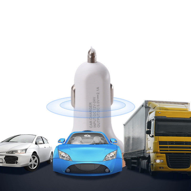 Affichage numérique 2.1A Chargeur de voiture multifonction