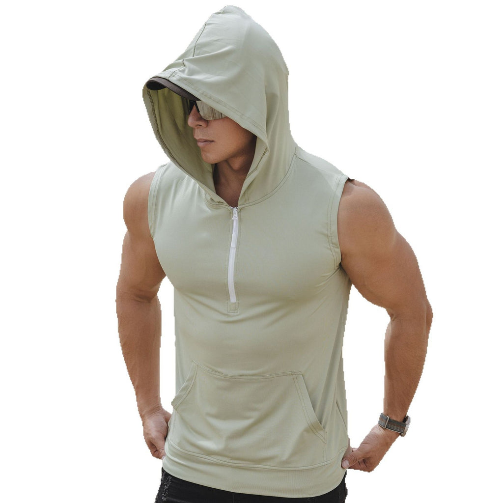 Hommes Sporty Casual Zip-Up Hoodie