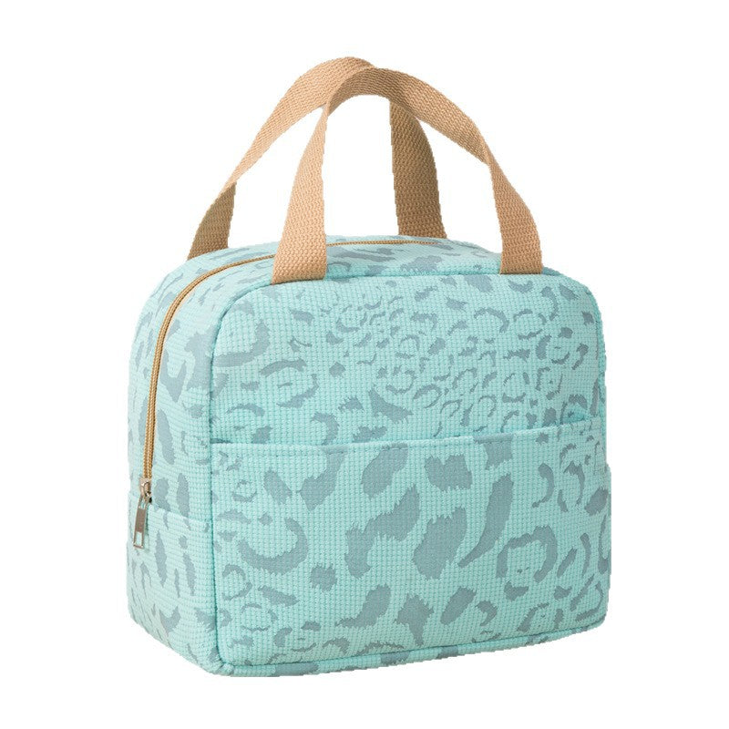 Modèle de lavage d'encre Lunch isolé Bento Box Tote Outdoor Travel Cooler Picnic Bag