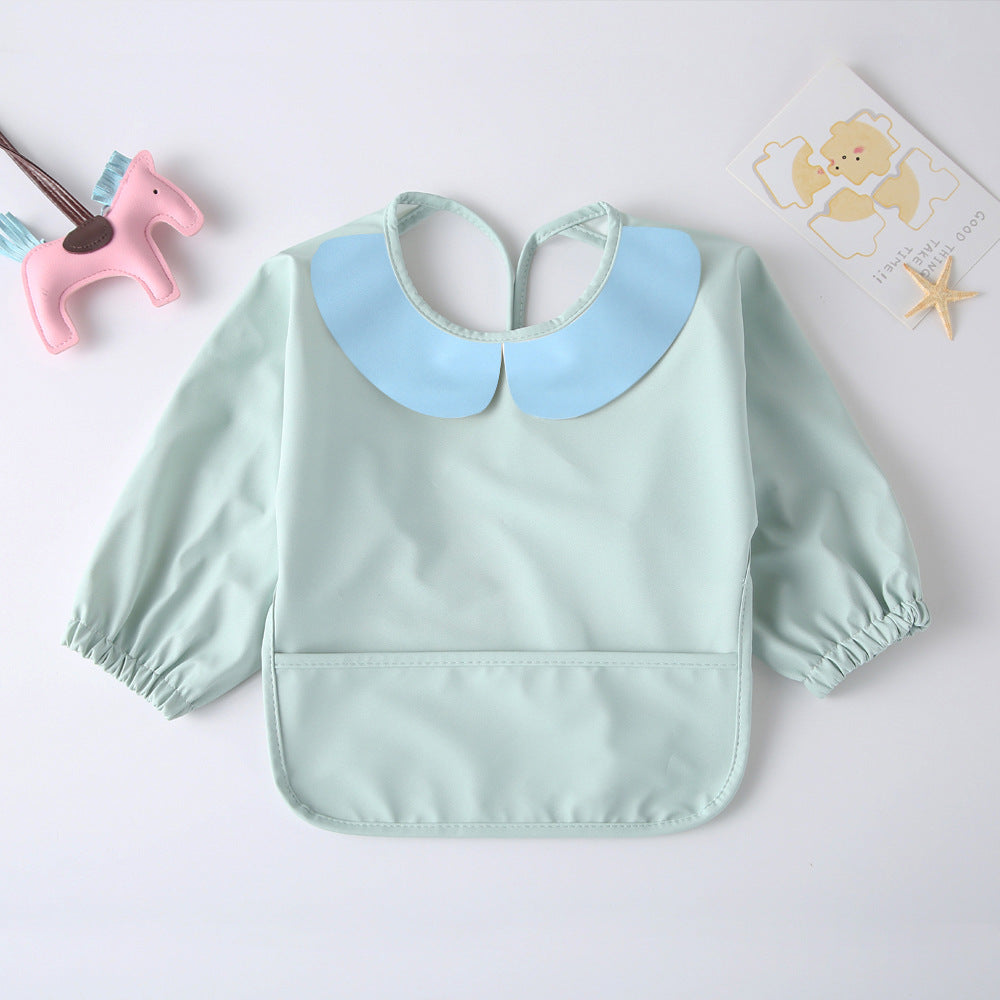 Bébé Bib à manches longues imperméable