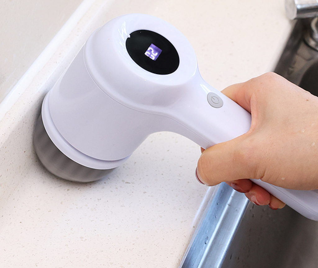 Brosse de lavage pour pot électrique et vaisselle