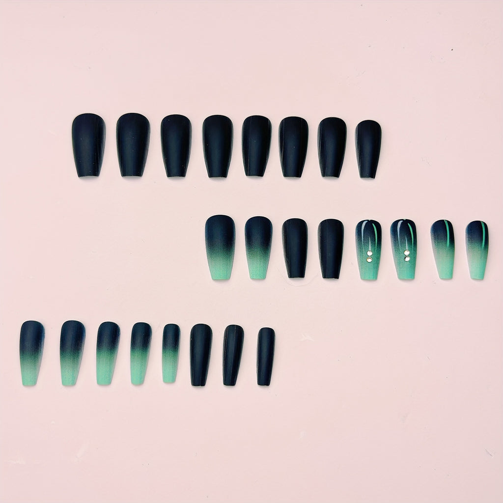 Glissement de la Strass Gradient Conseils d'utilisation des ongles