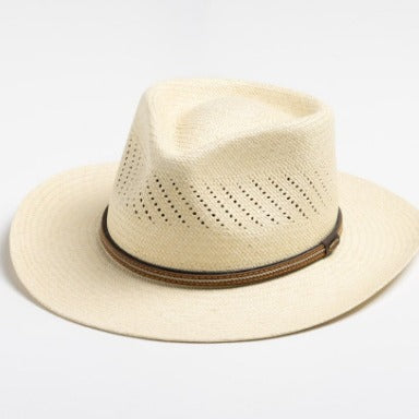 Chapeau supérieur à tige de jazz rayée