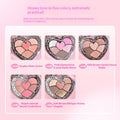 Palette à paupières et lèvres pour maquillage naturel quotidien