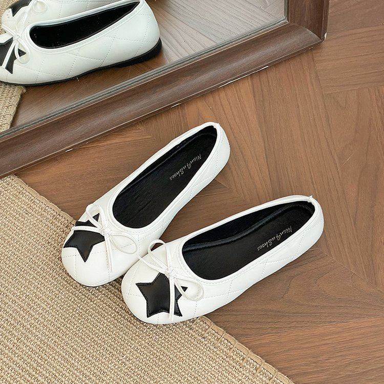 Niche Elegant Fivepointed Star Flats