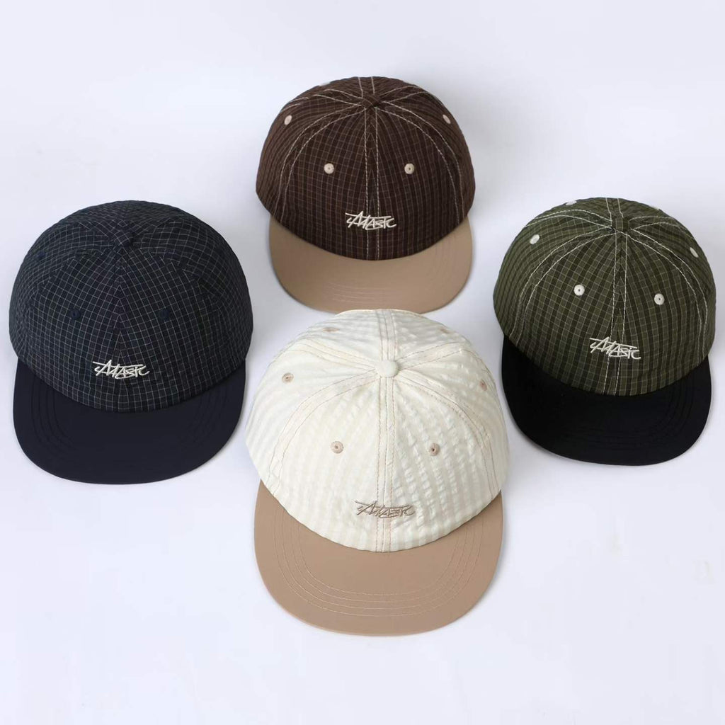 Casquette de baseball brodée multicolore pour les voyages courts