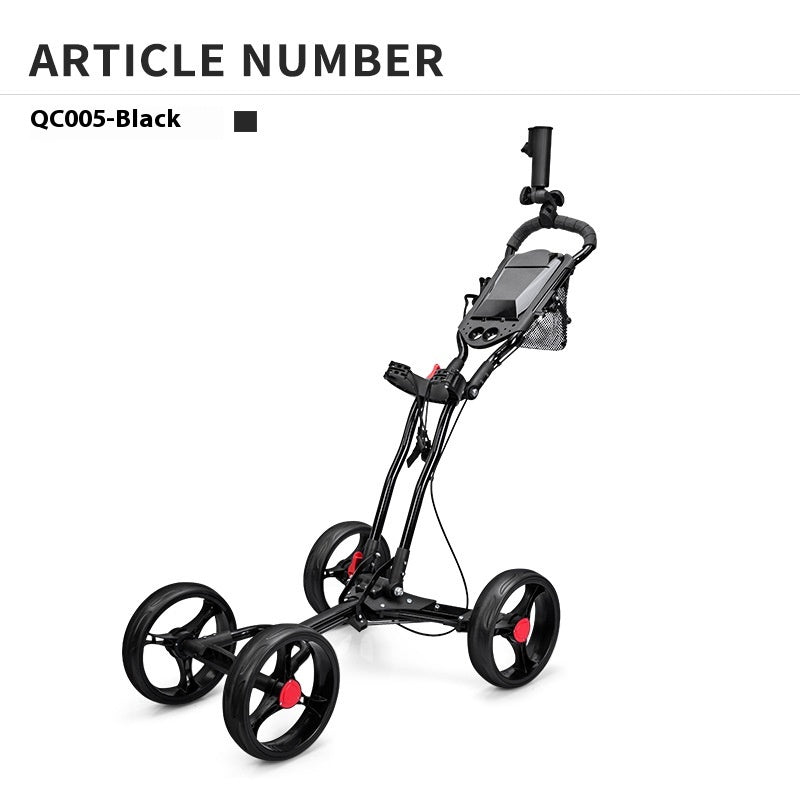Golf pliable à quatre roues Golf Tricycle Trolley