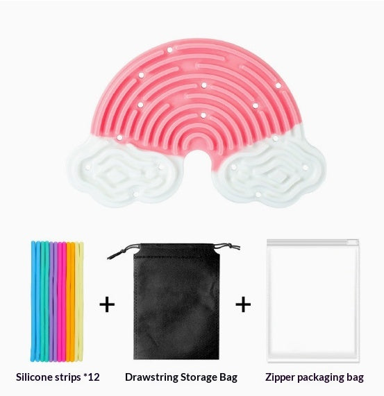 Silicone Space Cube Compression Board Educational Toy