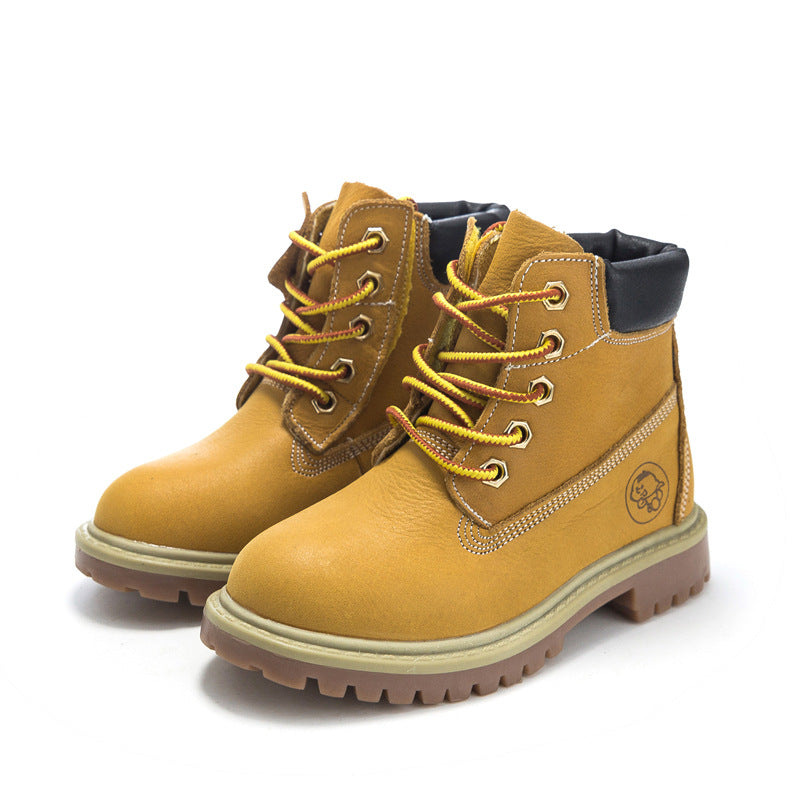 Fashion garçon et fille court parent-enfant Bottes de neige