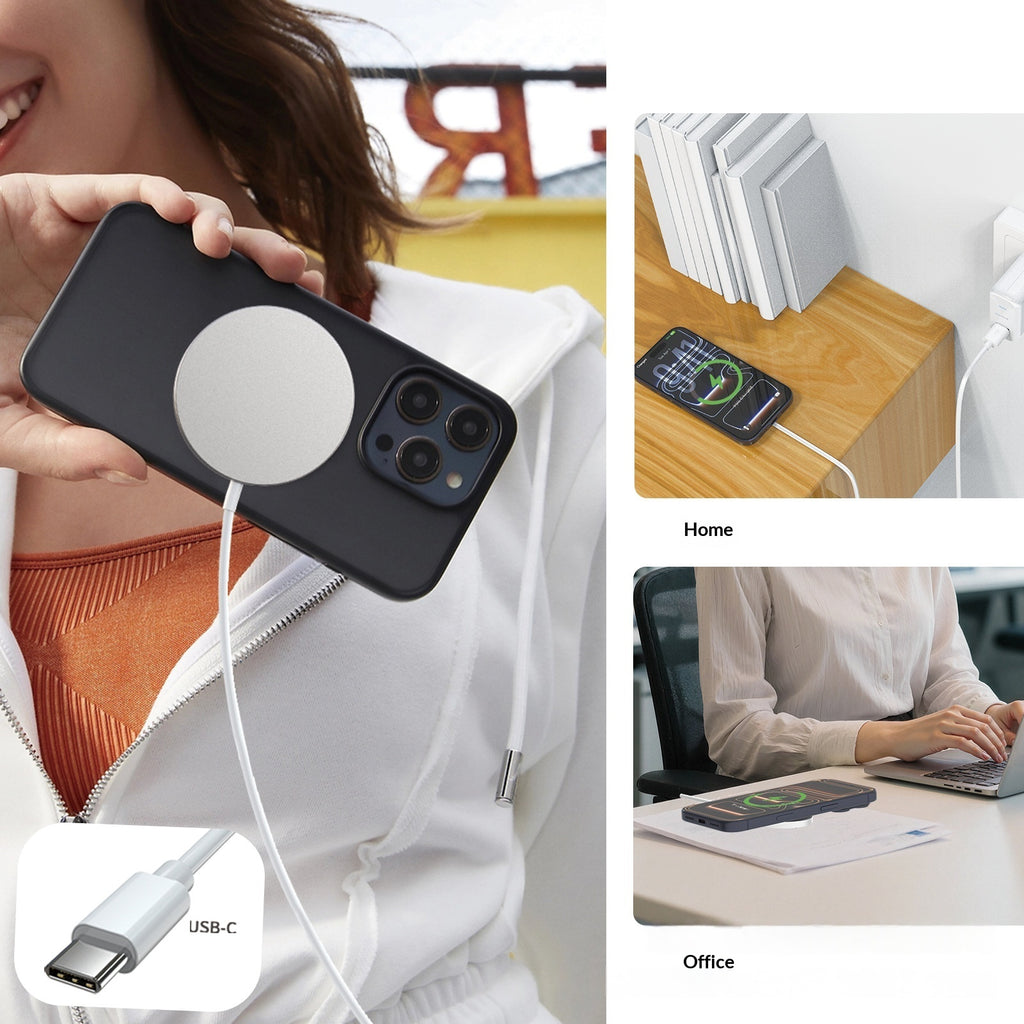 Chargeur magnétique sans fil ultra-mince