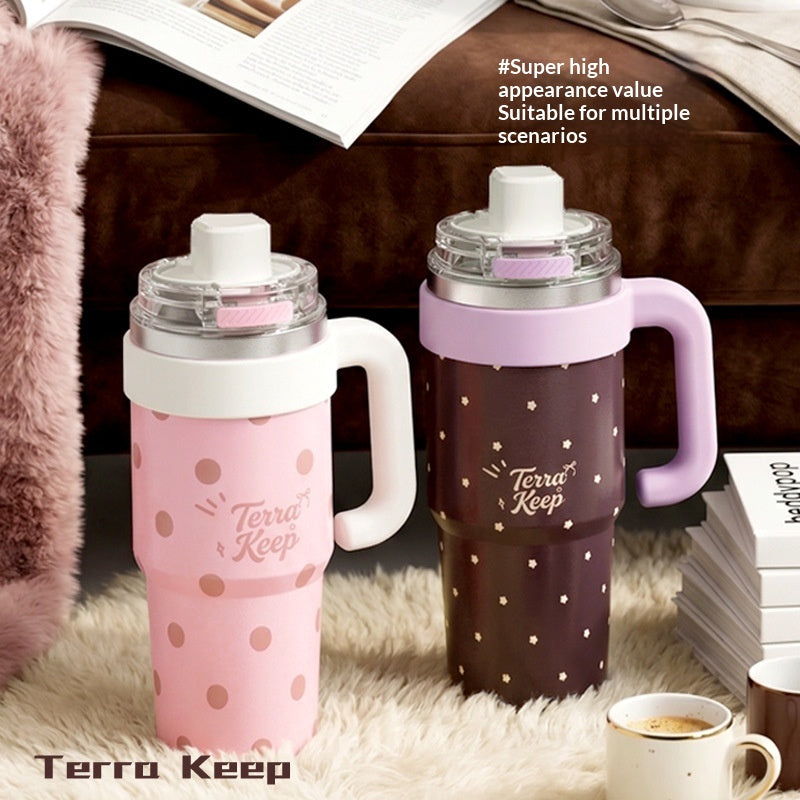 Céramique couvert réservoir intérieur 316L grande capacité tasse d'eau