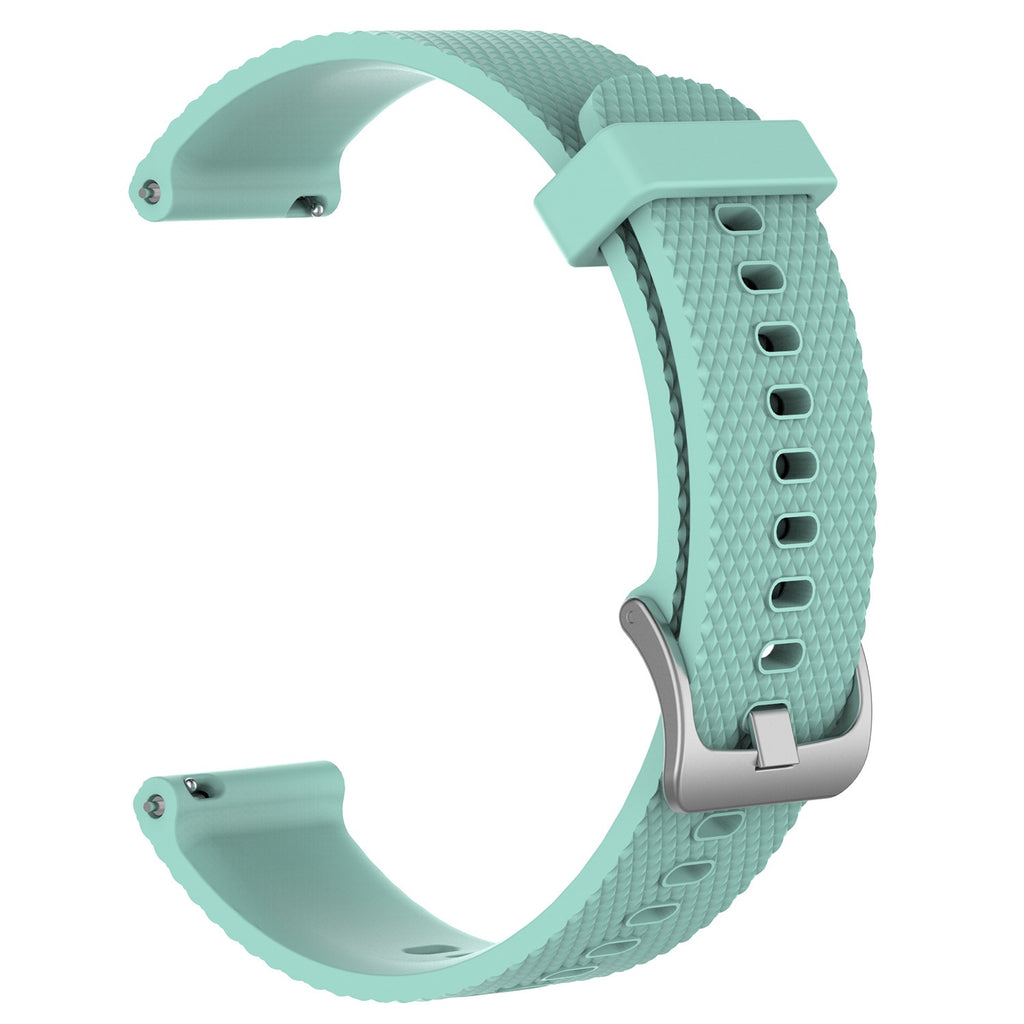 Bracelet de sport en acier silicone texturé