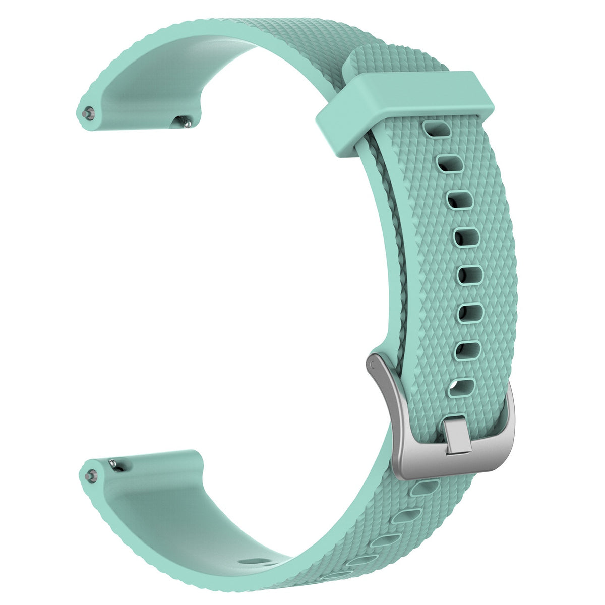 Bracelet de sport en acier silicone texturé