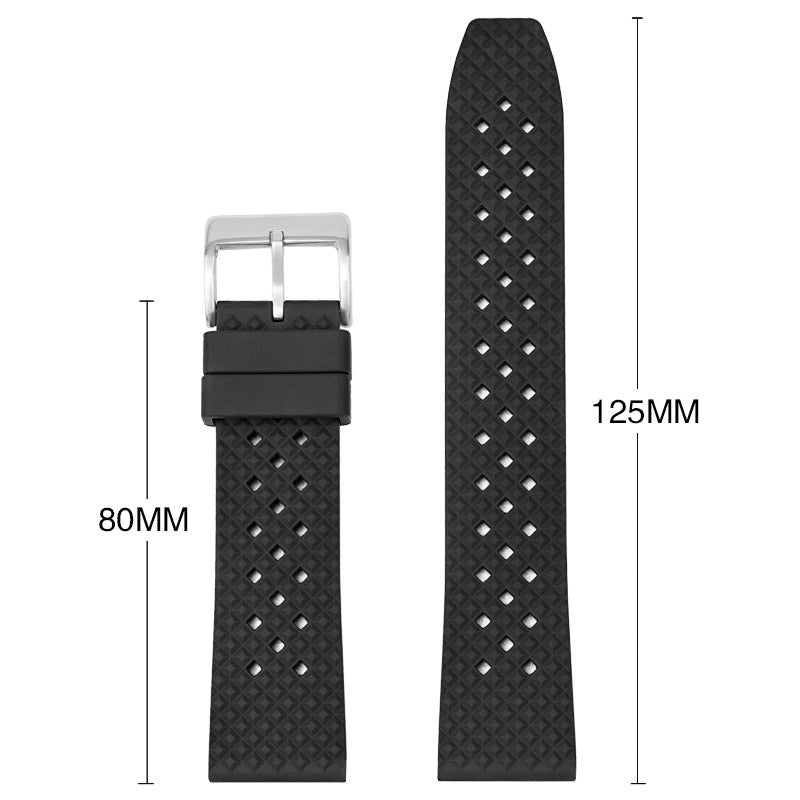 Tête plate Fluororuber Bracelet approprié