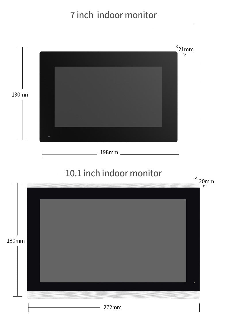 Vidéo Intercom Doorbell 1v2 Surveillance en temps réel Réseau sans fil Intelligent Intercom Sys